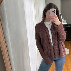 Free People Mauve Jacket